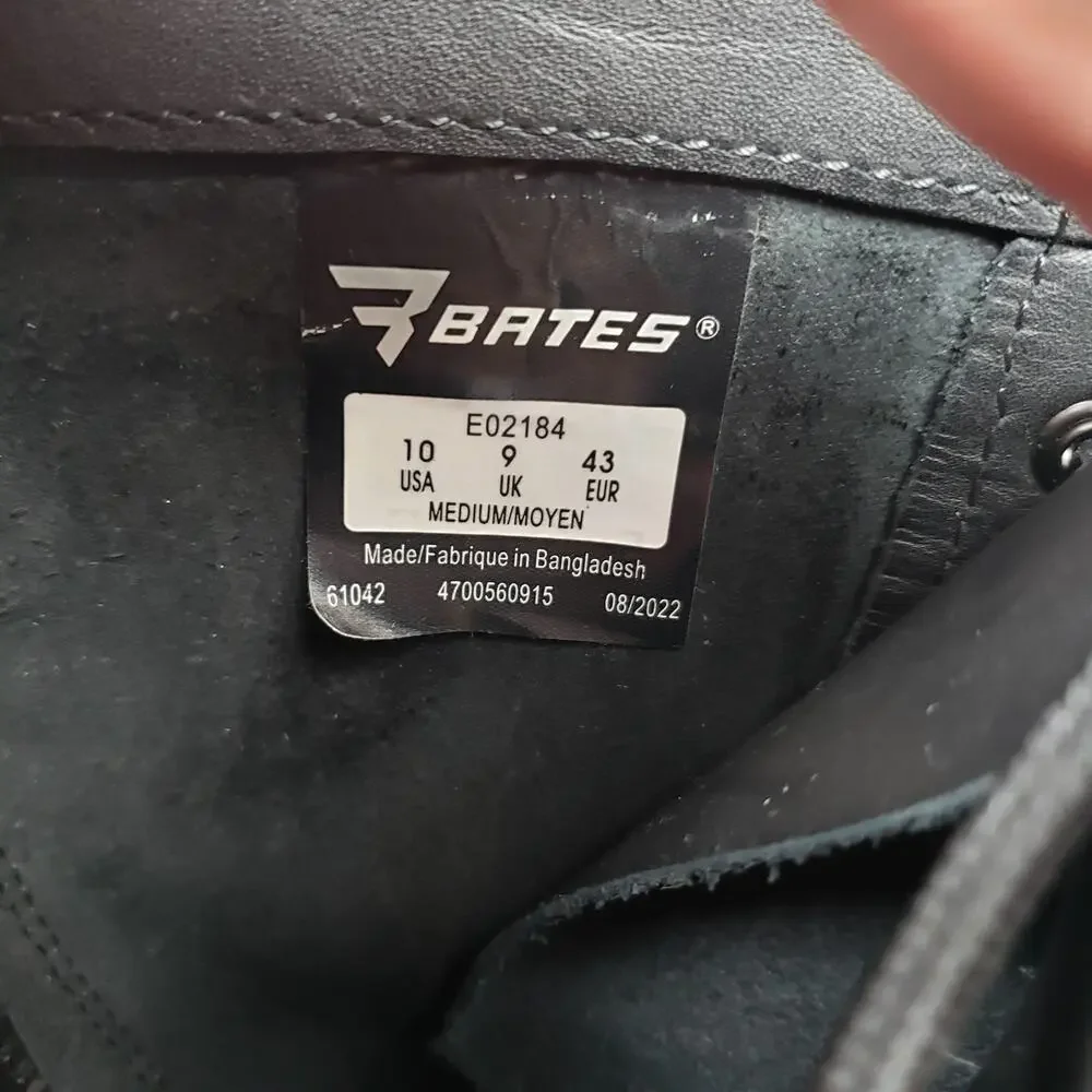 Bates Paratrooper Mens Size 10 Black 11